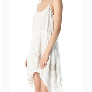 Free People Meadows Of Medallion Embroidered Dress